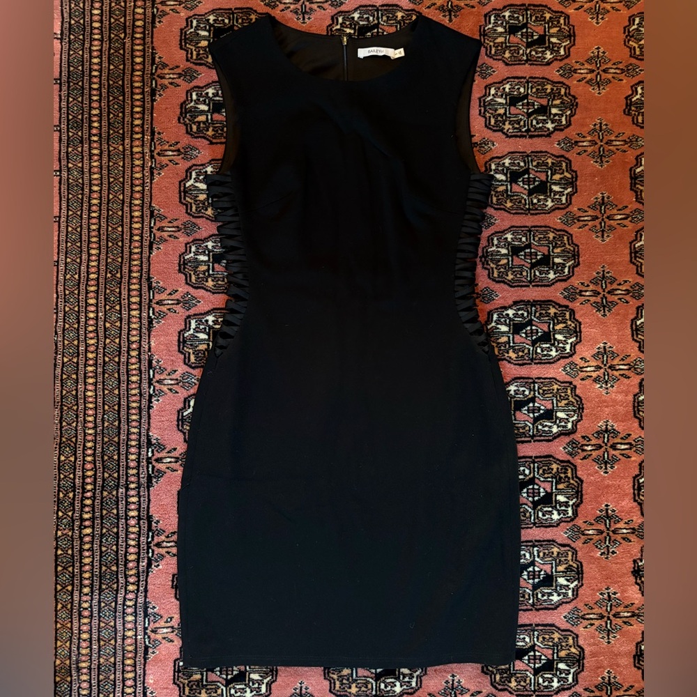 Bailey44 Black Cut Out Midi Dress